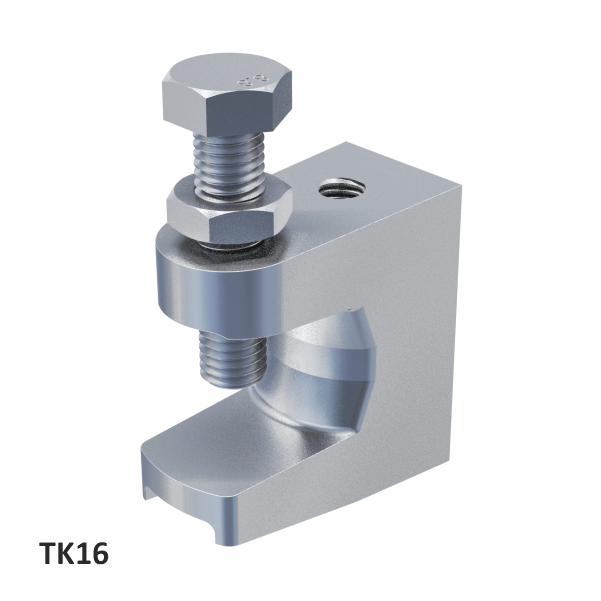 Balkklem C-model verzinkt TK16