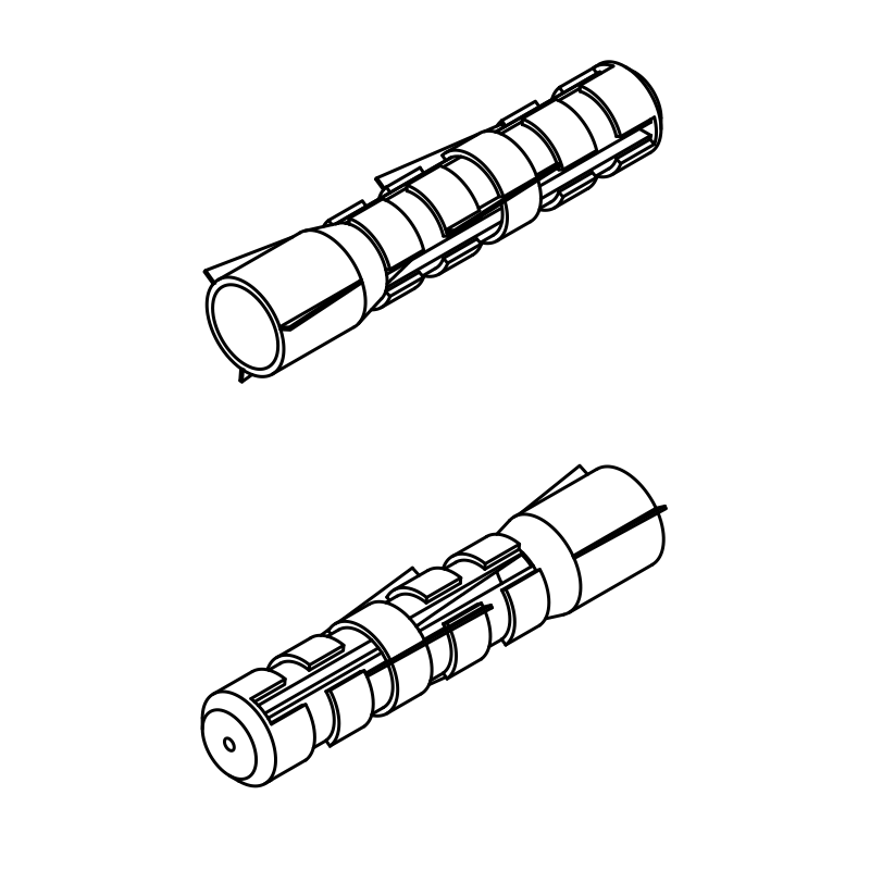 KEW plug lijntekening