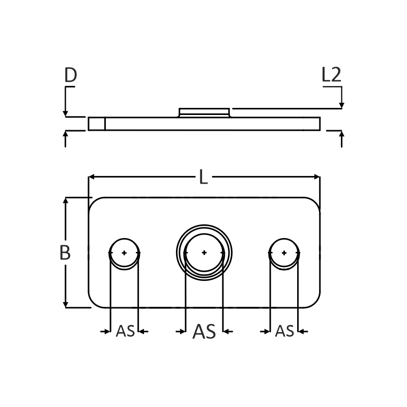 Montage plaatje vooraanzicht