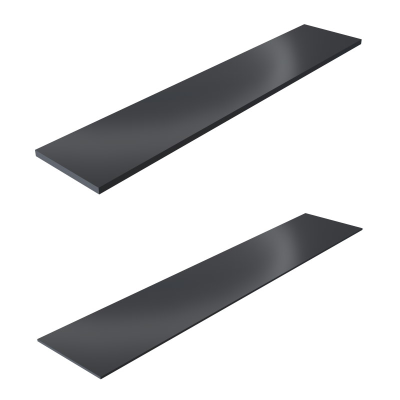 Neopreen inlage plat